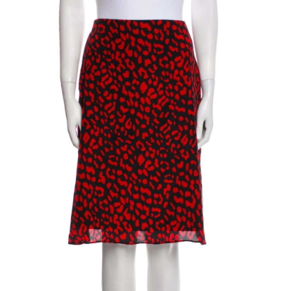 Alice + Olivia  Silk Knee-Length Skirt